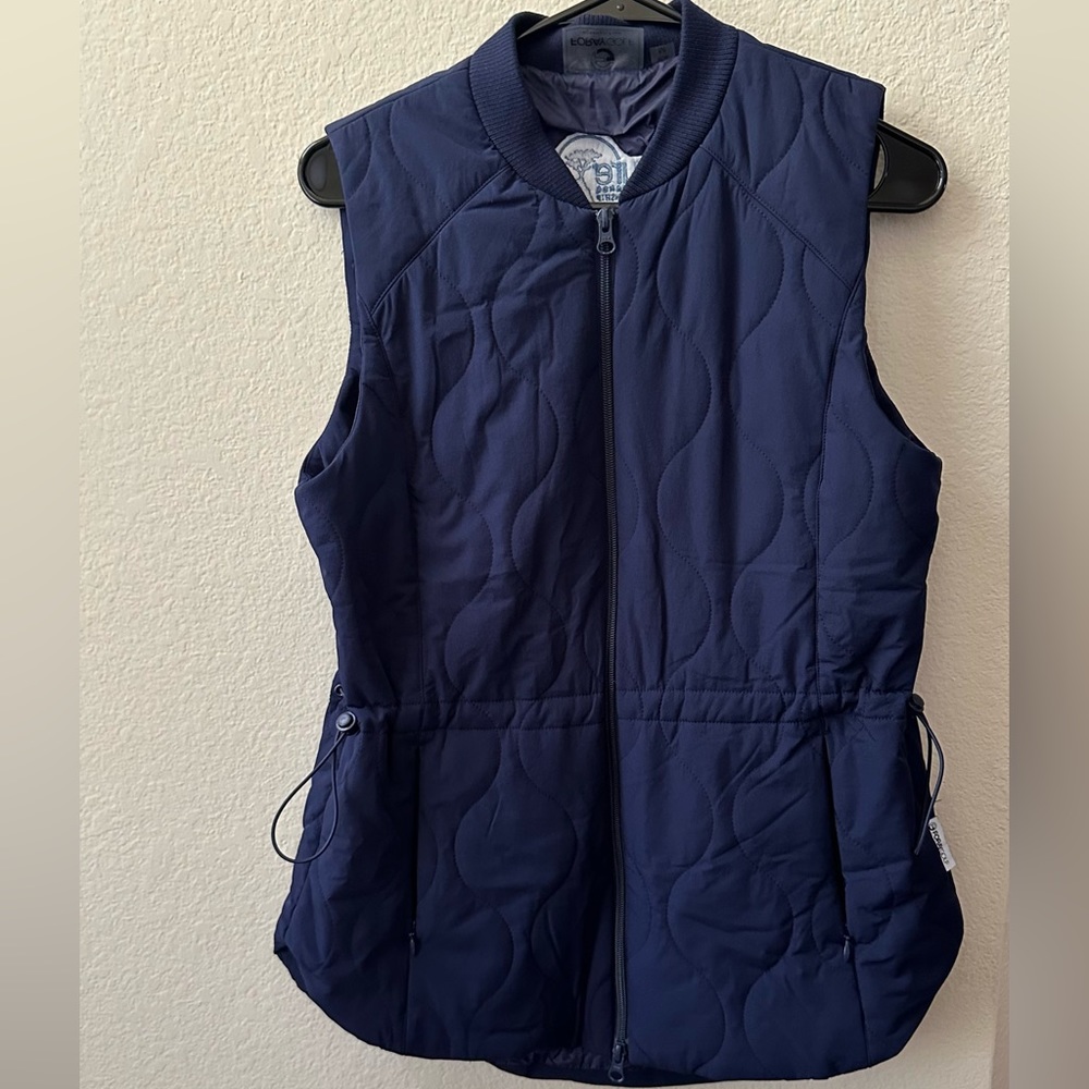 LONGLINE QUILTED VEST | Golf Attire